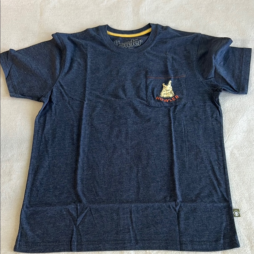 Howler Brothers Blue Short Sleeve Tee Casual Comfort